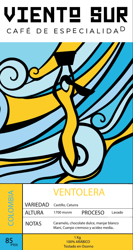 Café Ventolera origen Colombia 1 Kg
