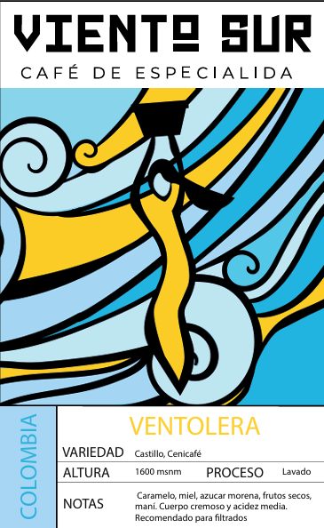 Café Ventolera origen Colombia 250 gr