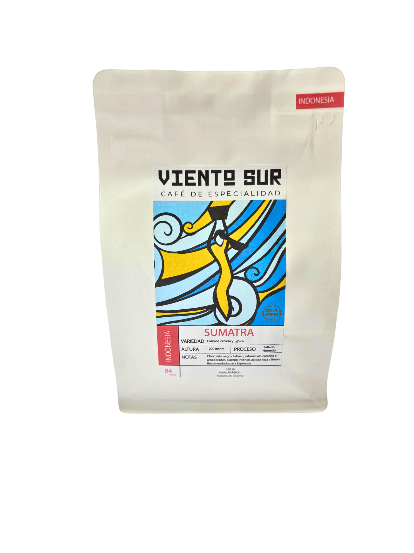 Café Sumatra origen Indonesia