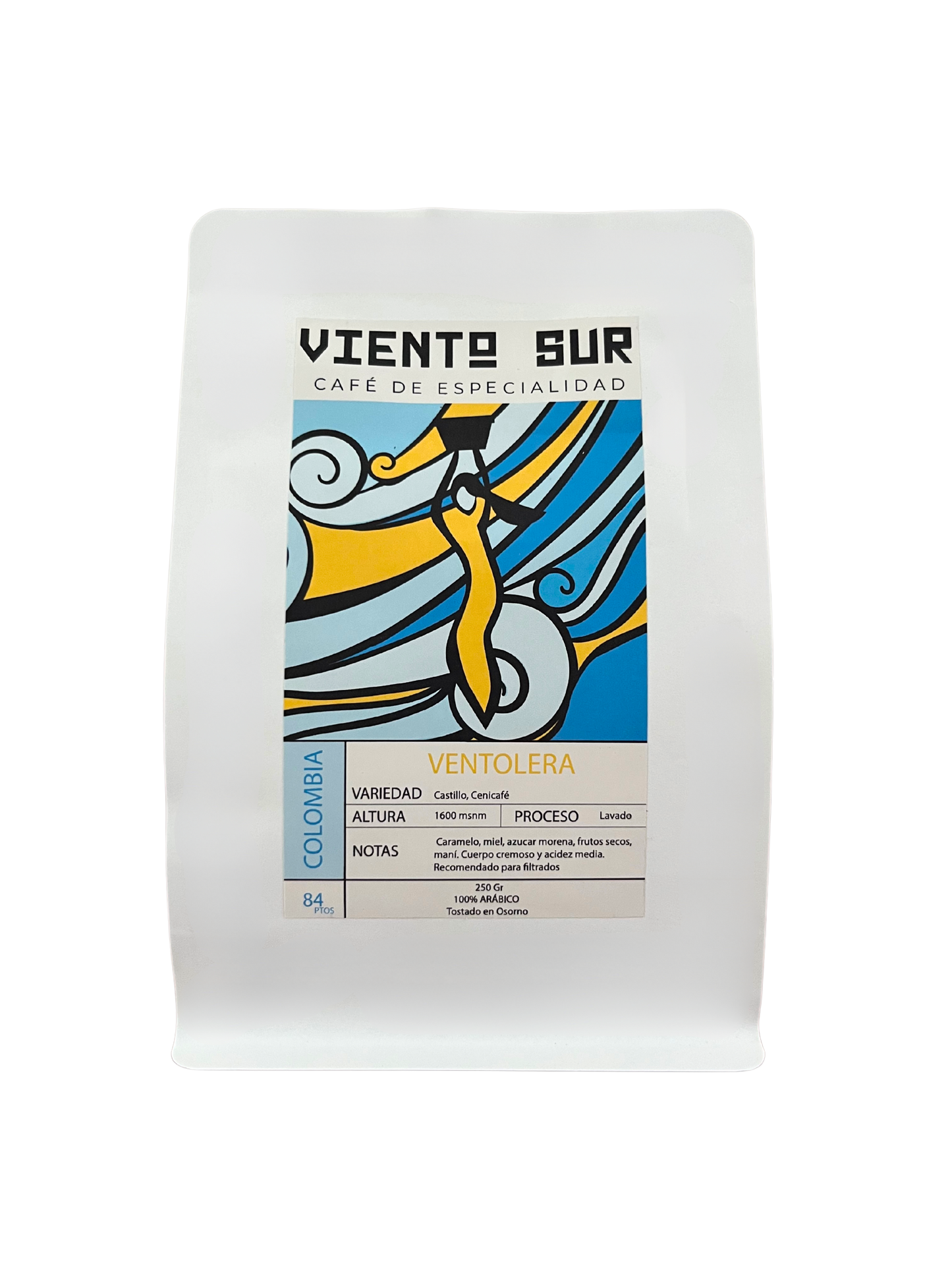 Café Ventolera origen Colombia 250 gr