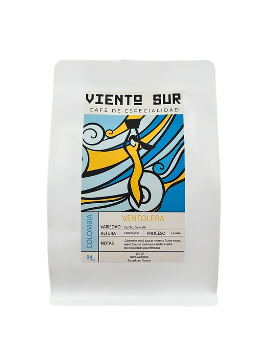 Café Ventolera origen Colombia 250 gr